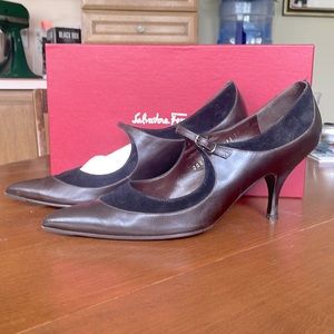 Salvatore Ferragamo Trois heels